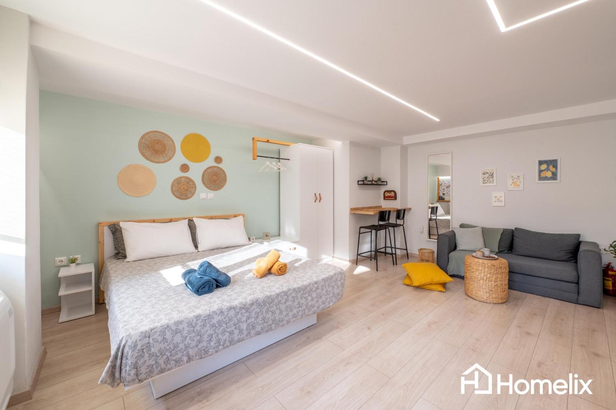 Roomaki - New & Stylish Studio In The Center With Parking Chalkís 외부 사진